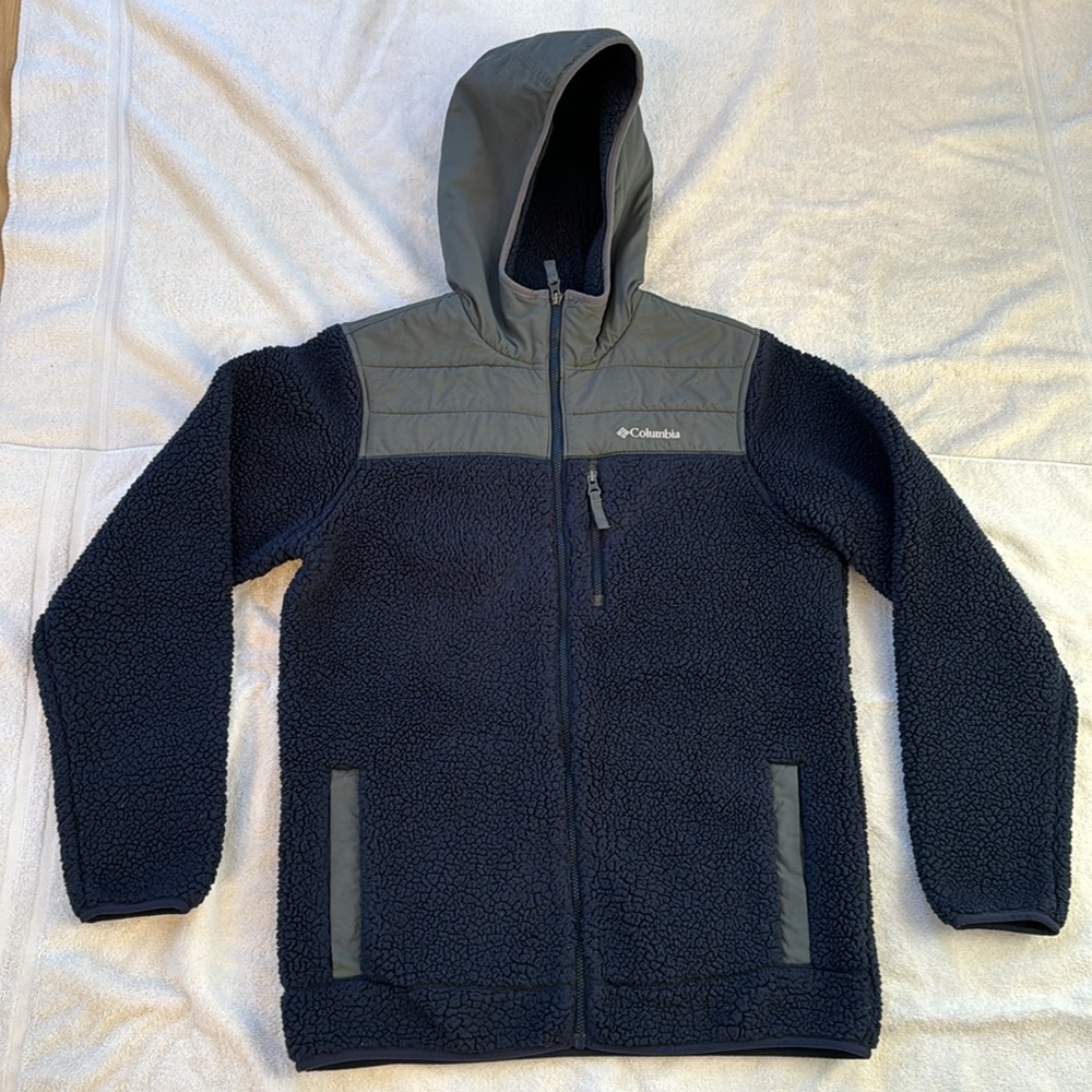 Columbia sherpa fleece jacket
